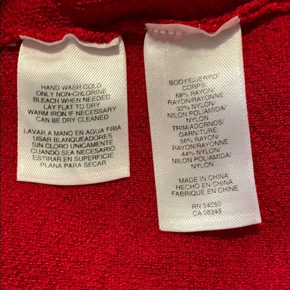 Jones New York knit sleeveless Top - Picture 6 of 6